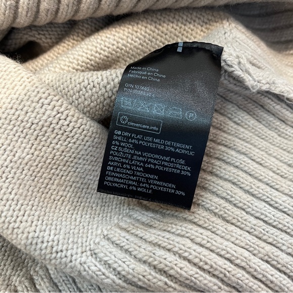 Turtleneck Cozy Sweater - Oatmeal - Picture 3 of 3